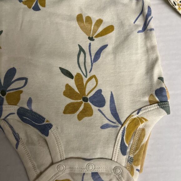 Carter’s Sz 12 Mo Baby 4-Pack Long-Sleeve One Piece Bodysuits Brand New - Picture 6 of 11